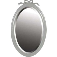 Indonesia furniture manufacturer and wholesaler Fayence Oval Ribbon Mirror