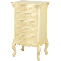 Indonesia furniture manufacturer and wholesaler Valbonne 5 Drawer Carved Chest