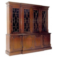 Indonesia furniture manufacturer and wholesaler bookcase 4 door